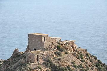 Cabo Tiñoso, The batteries of Castillitos and El Jorel